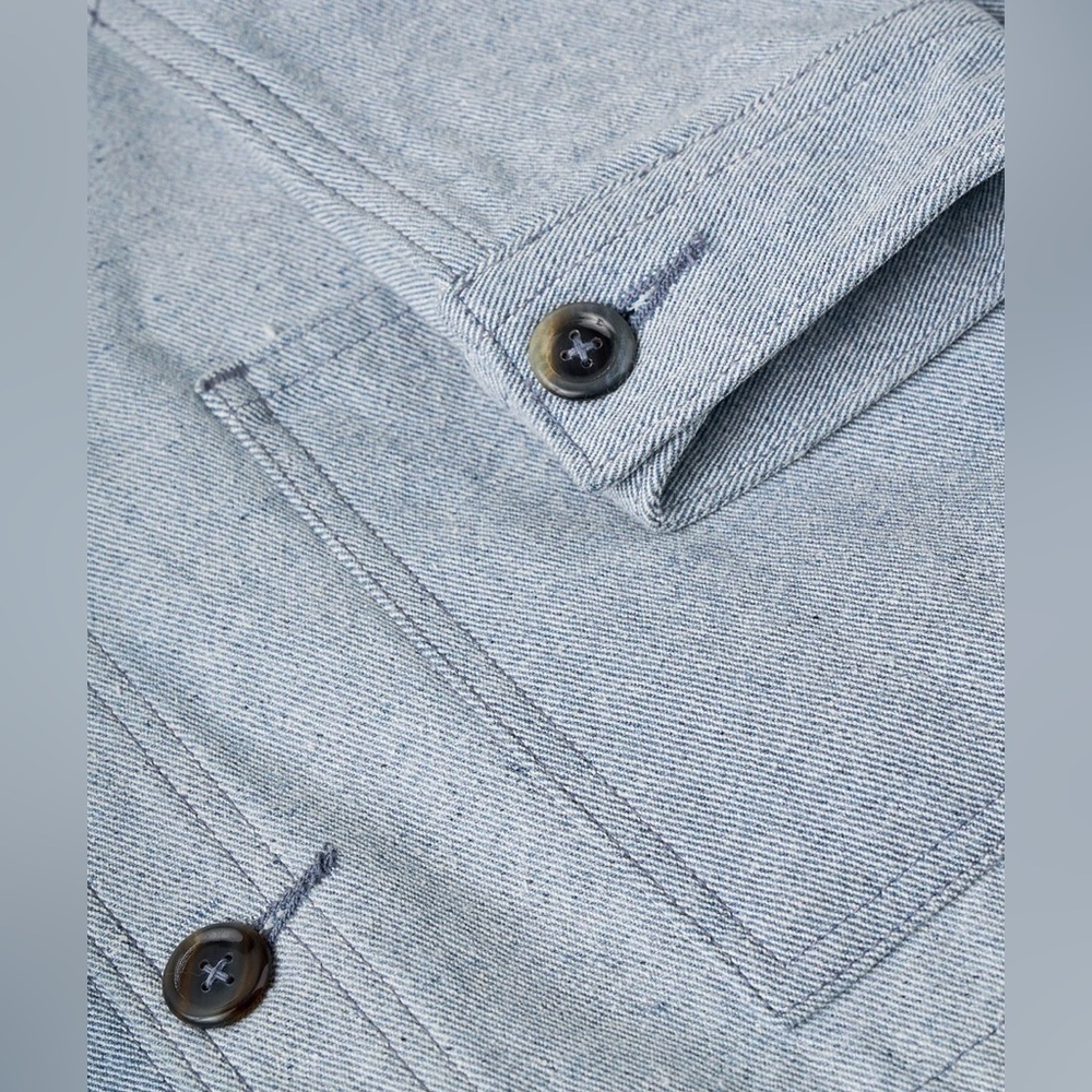 NWT Industry of all nations New work jacket denim - Picture 4 of 7
